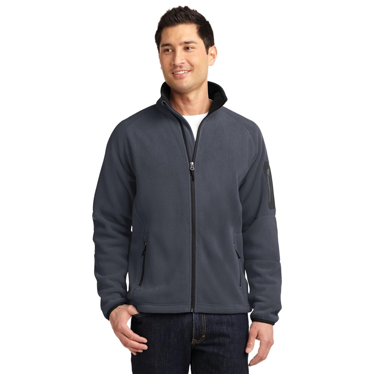 Battleship Grey Jacket - Port Authority - Stylish Fleece