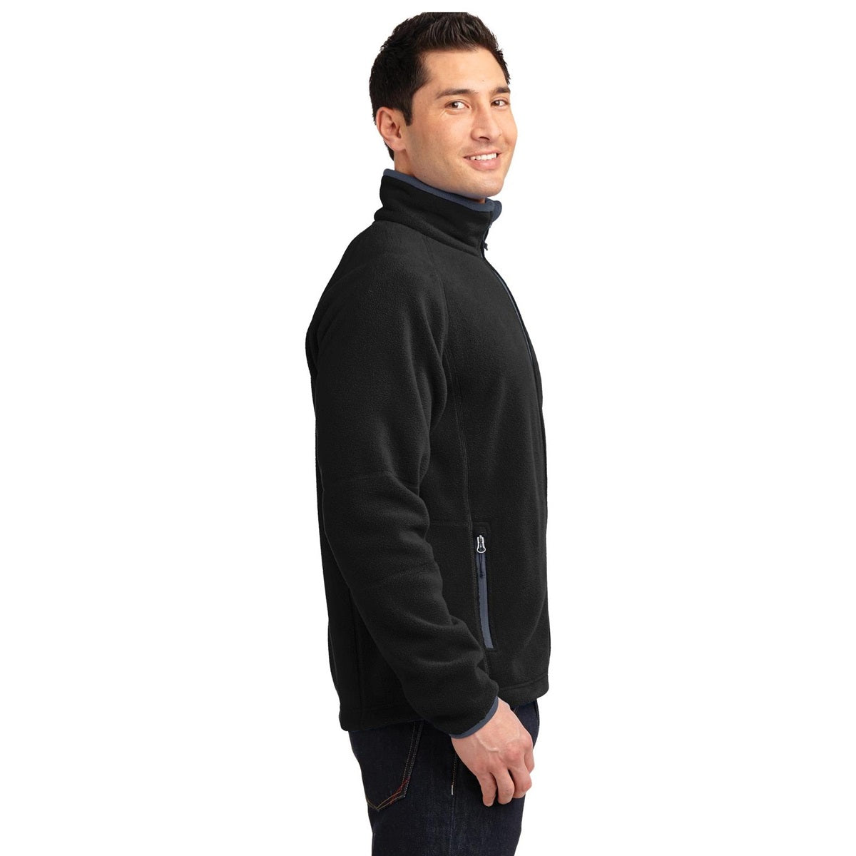 Battleship Grey Jacket - Port Authority - Stylish Fleece