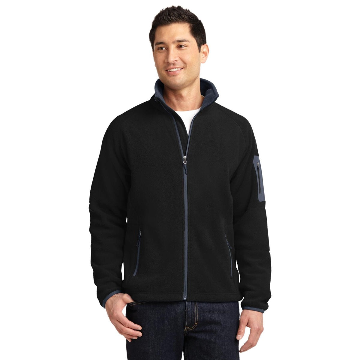 Battleship Grey Jacket - Port Authority - Stylish Fleece