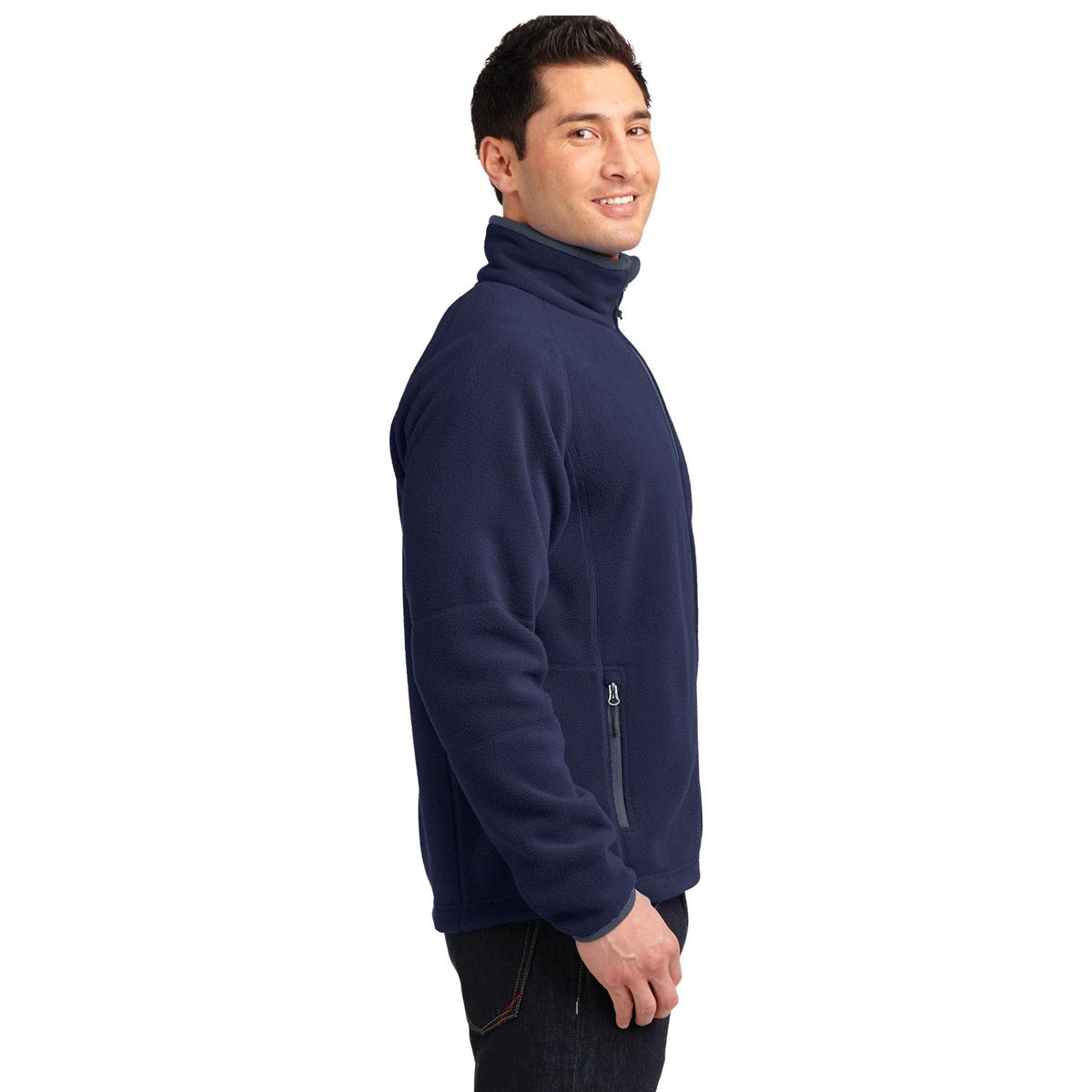 Battleship Grey Jacket - Port Authority - Stylish Fleece