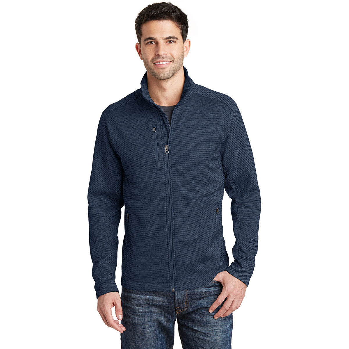 Black Jackets - Port Authority - Digital Stripe Fleece