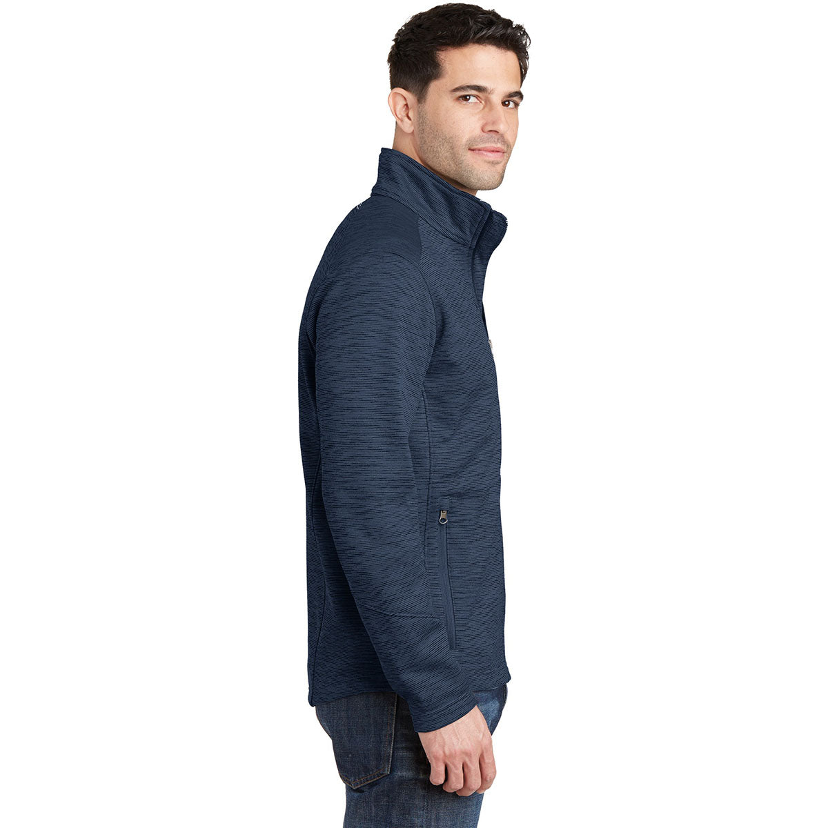Black Jackets - Port Authority - Digital Stripe Fleece