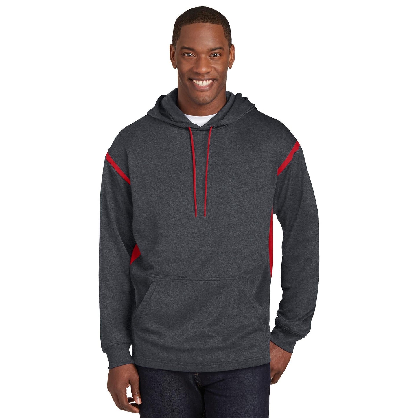 Grey Heather Sweatshirt - Sport-Tek - Athletic Fleece
