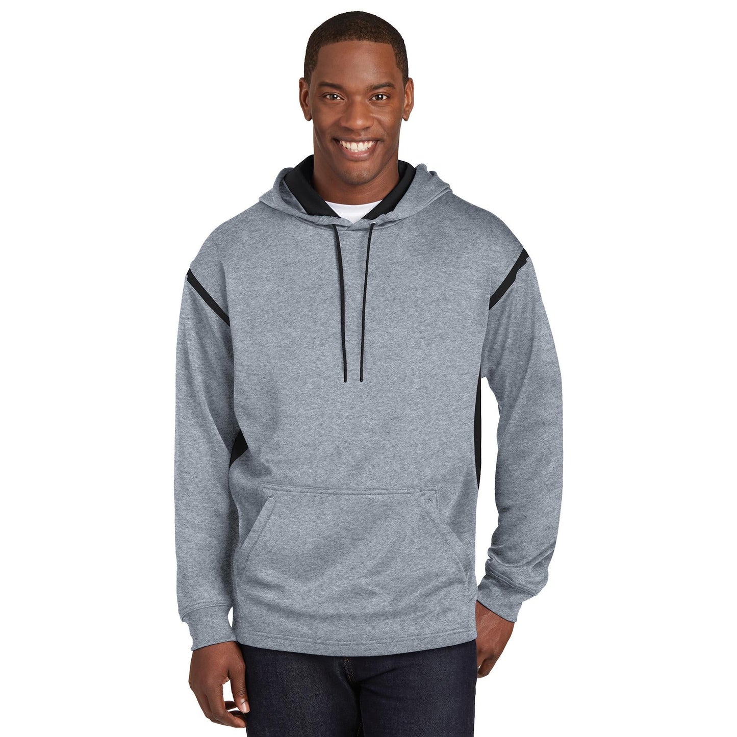 Grey Heather Sweatshirt - Sport-Tek - Athletic Fleece