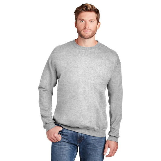 Light Steel Sweatshirts - Hanes - Cotton Comfort