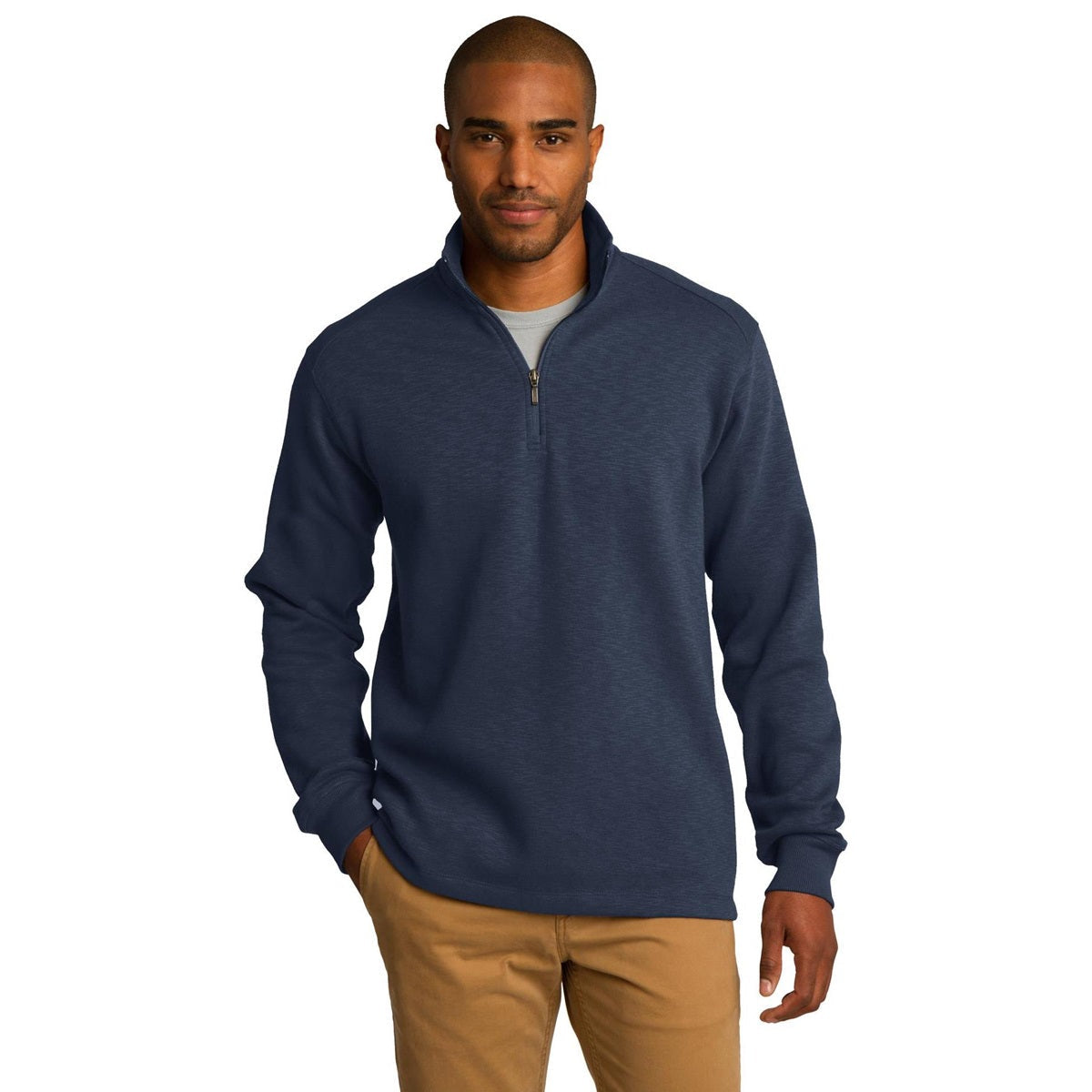 Black Sweatshirts - Sleek Pullover - Port Authority - Cozy Fit