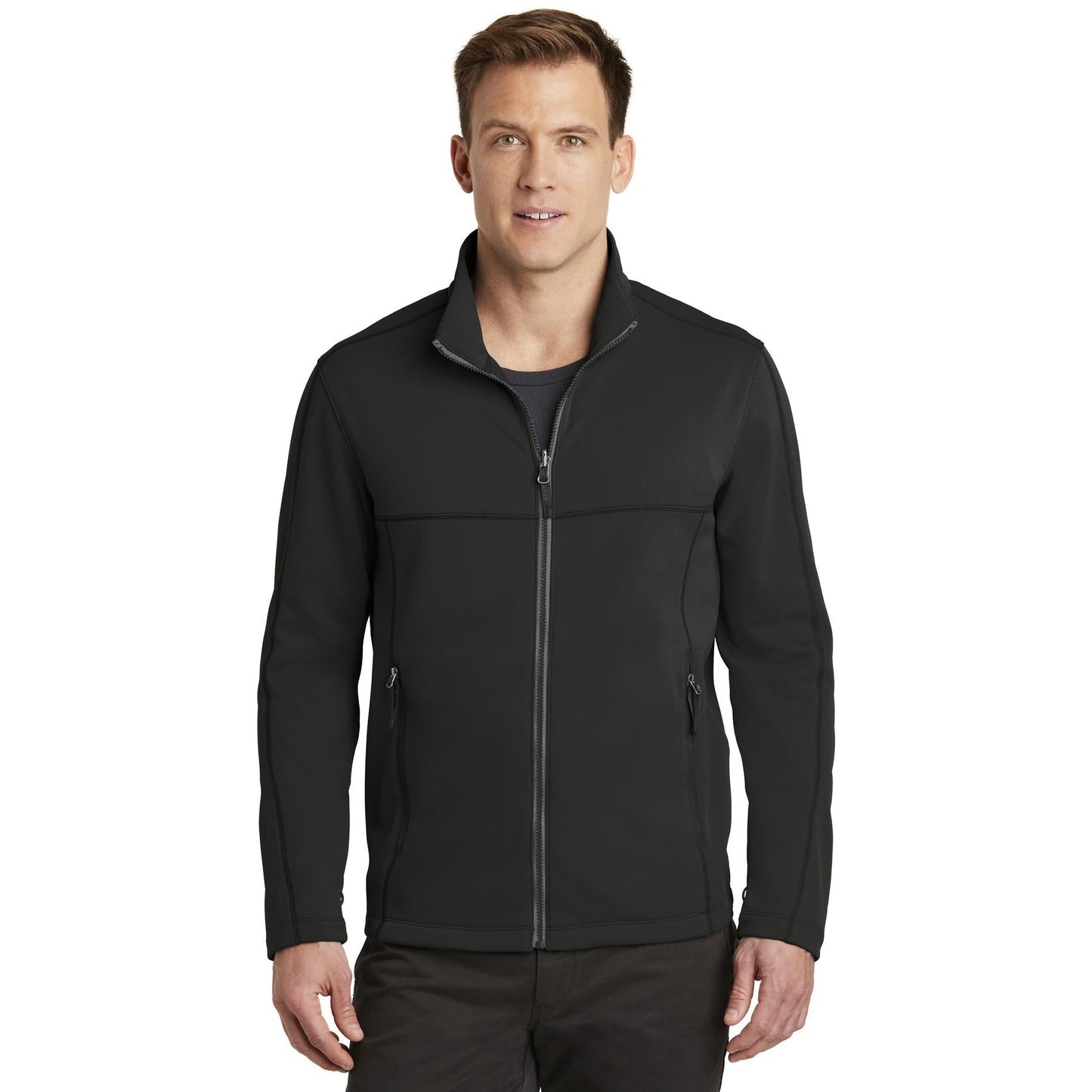 Deep Black Jackets - Port Authority - Smooth Fleece