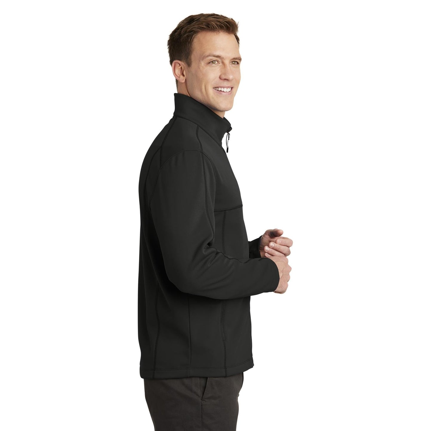 Deep Black Jackets - Port Authority - Smooth Fleece