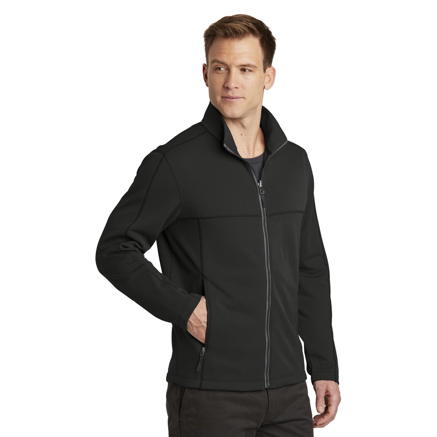 Deep Black Jackets - Port Authority - Smooth Fleece