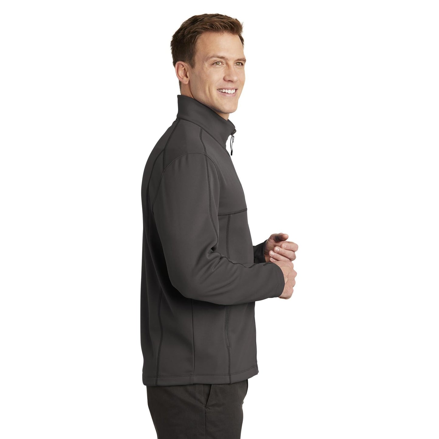 Deep Black Jackets - Port Authority - Smooth Fleece