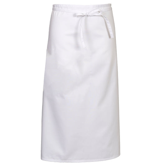 White Aprons - Fame Fabrics - Durable Poly Cotton
