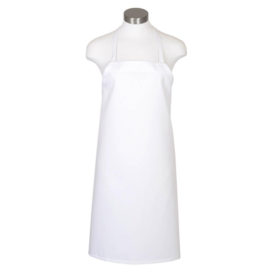 White Aprons - Fame Fabrics - Durable Bib Design