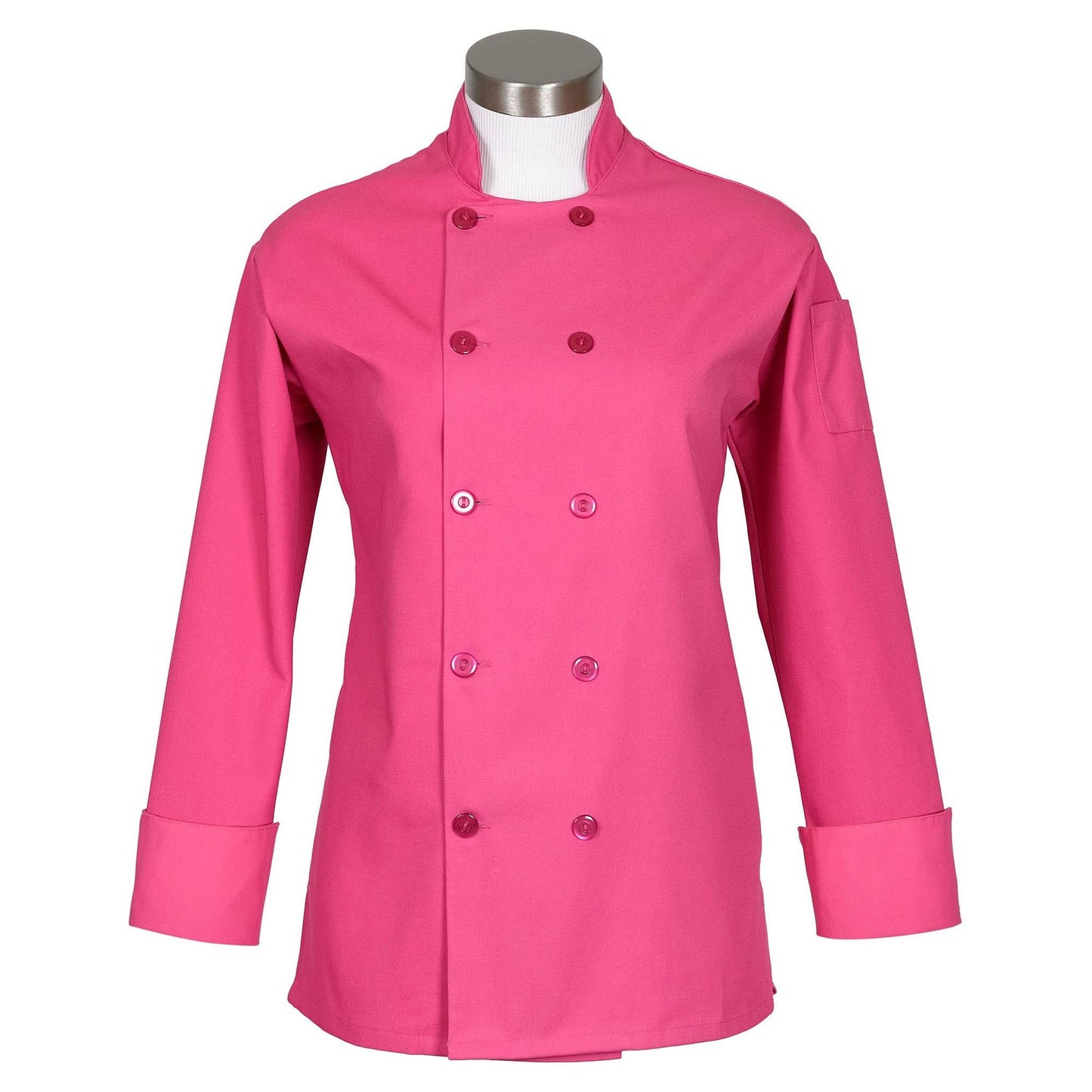 Black Chef Coats - Fame Fabrics - Stylish Twill