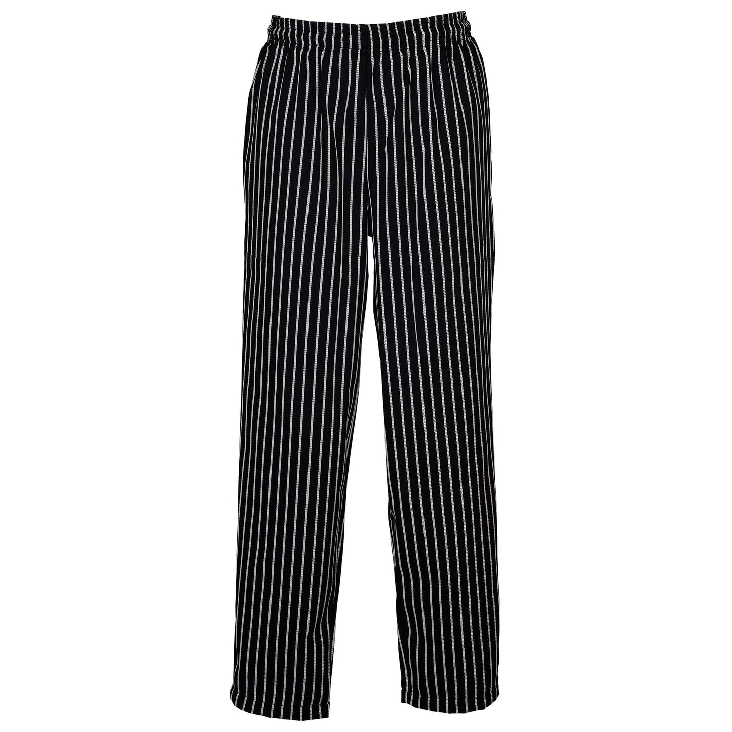 Black Chef Pants - Fame Fabrics - Tailored Design