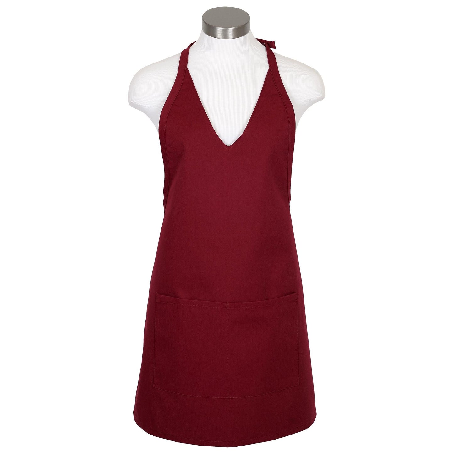 Black Apron - Fame Fabrics - V-Neck Style