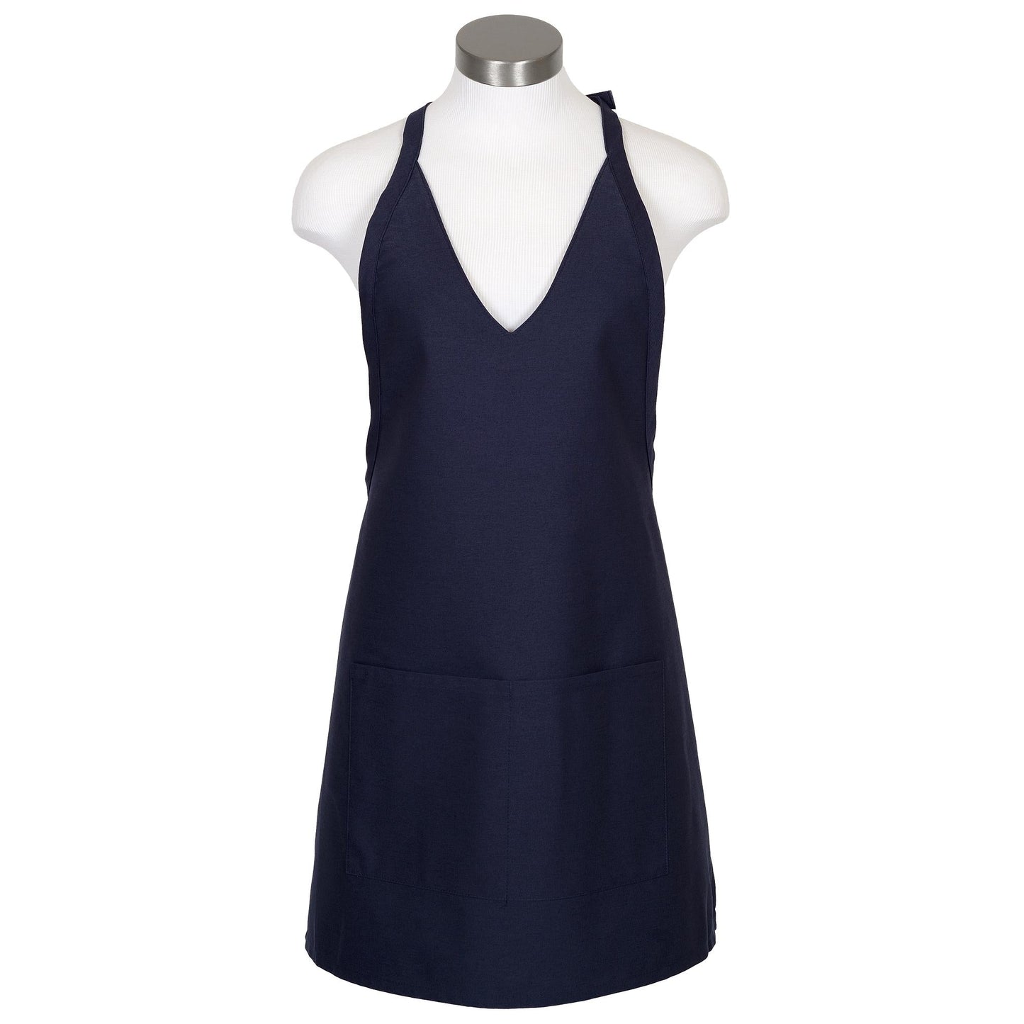 Black Apron - Fame Fabrics - V-Neck Style