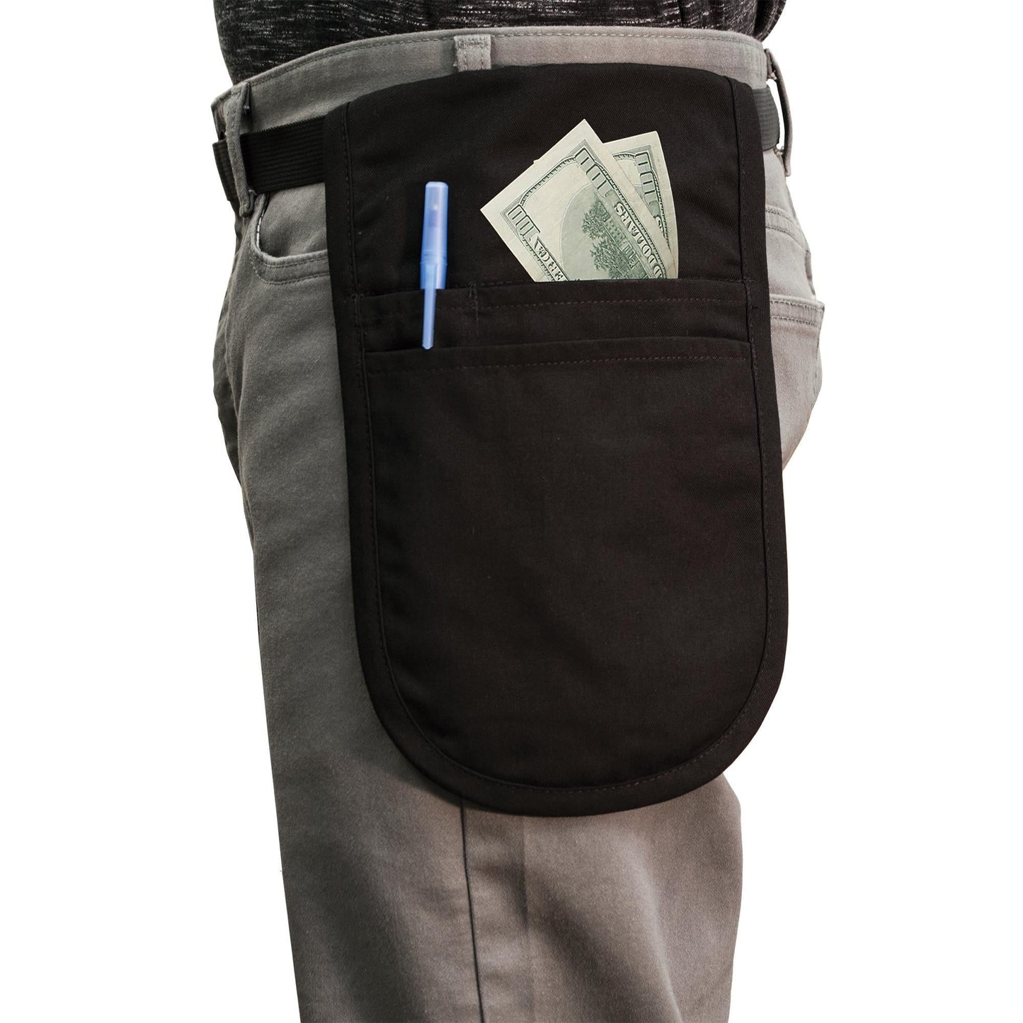 Black Aprons - Fame Fabrics - Compact Money Pouch
