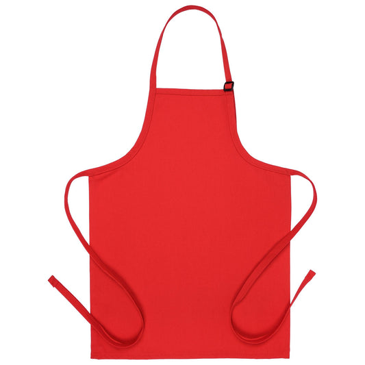 Red Bib Apron - Fame Fabrics - Durable Material
