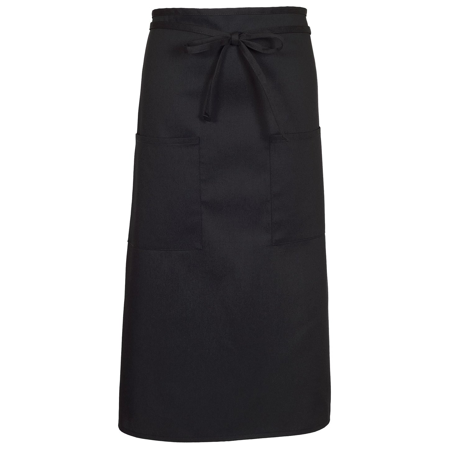 Black Bistro Apron - Fame Fabrics - Stain Resistant