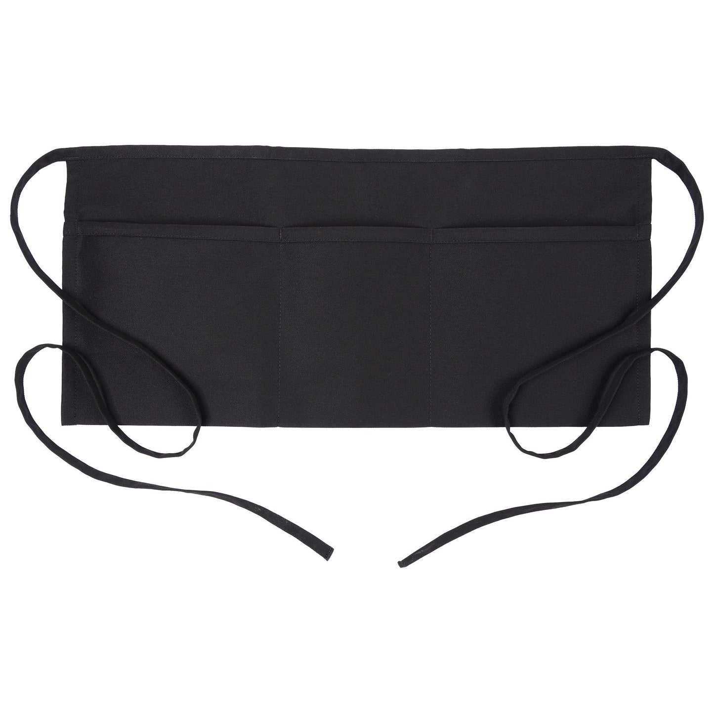 Black Aprons - Fame Fabrics - Durable Three Pocket