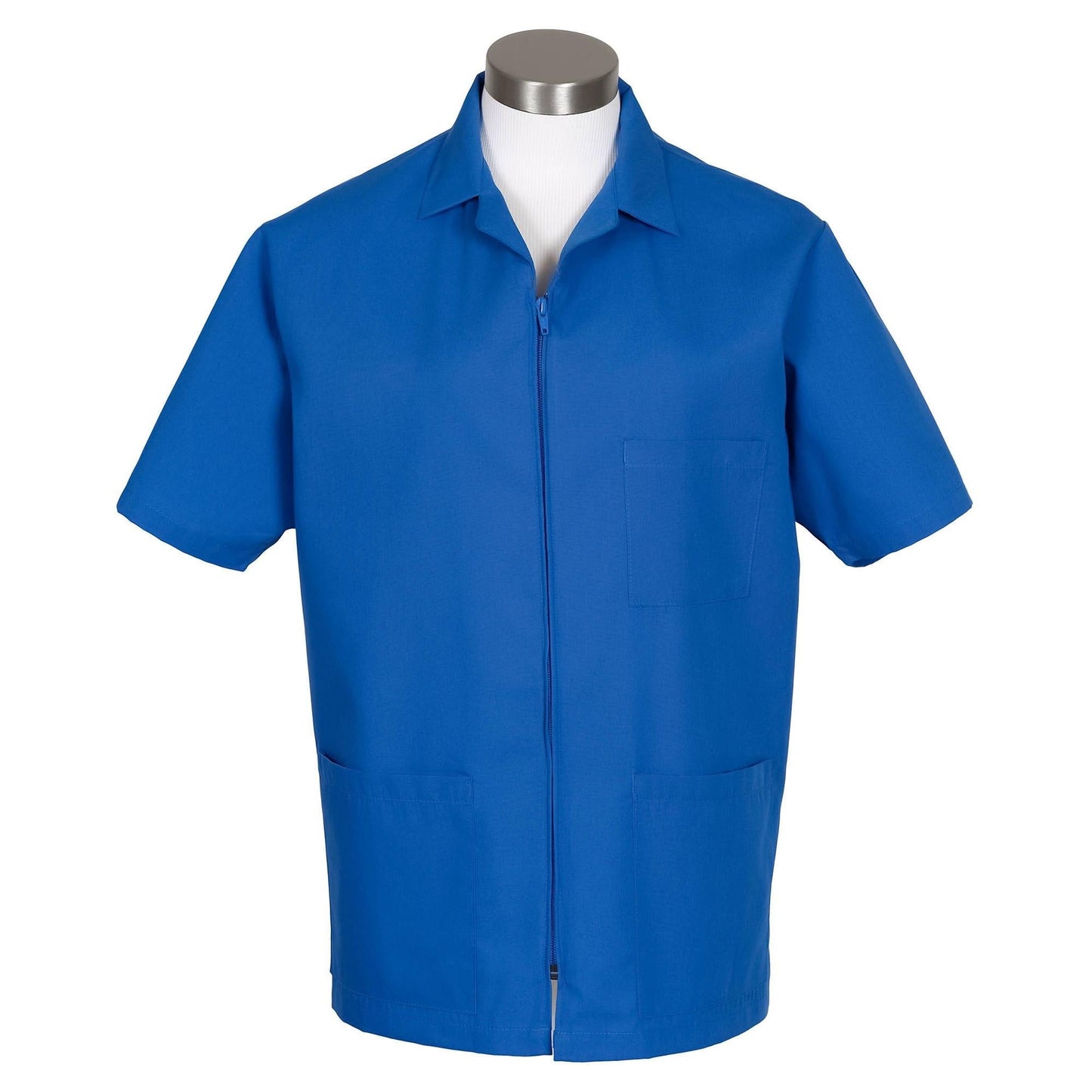 Black Smocks - Fame Fabrics - Durable Unisex Zipper