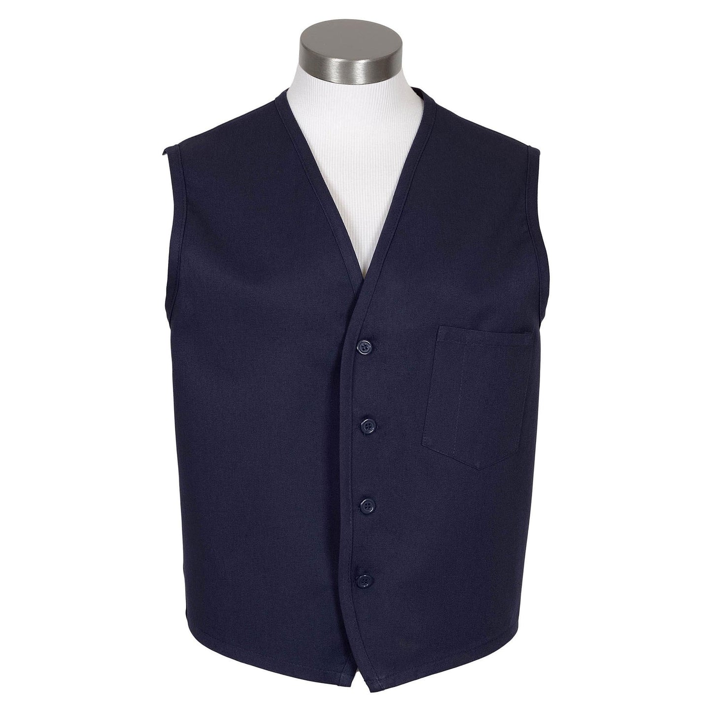 Black Vests - Fame Fabrics - Durable Unisex Design
