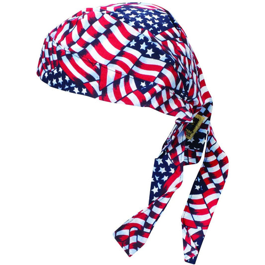 Pattern Bandanas - Cooling Doo-Rag - Fibre Metal - Wicking Action