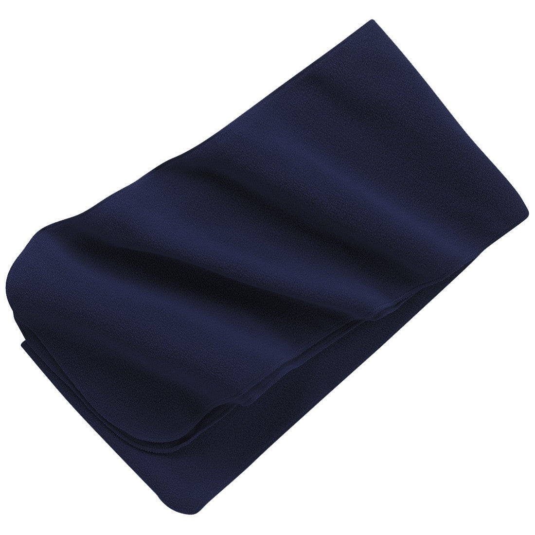 Black Scarves - Plush Scarf - Port Authority - Warm Fleece