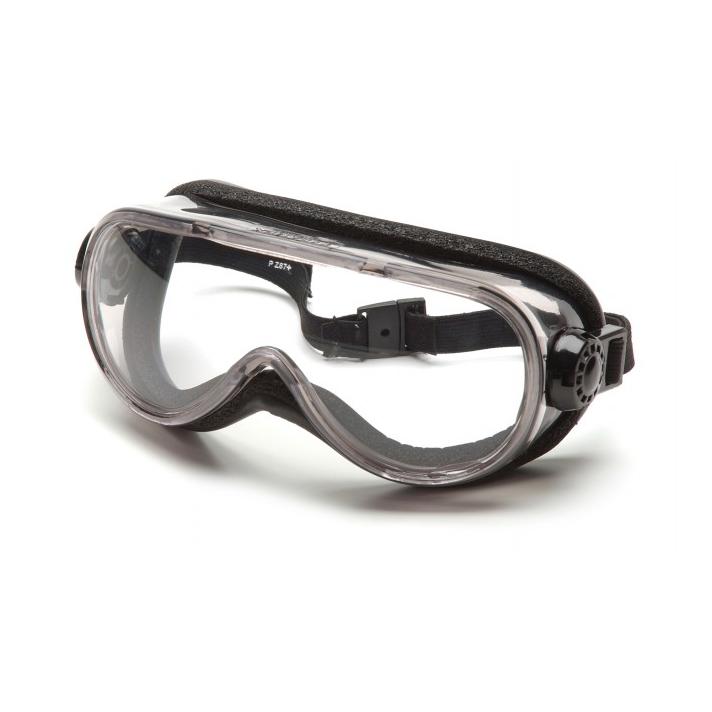 Clear H2X Anti-Fog Lens Goggles - Pyramex - Impact Resistant