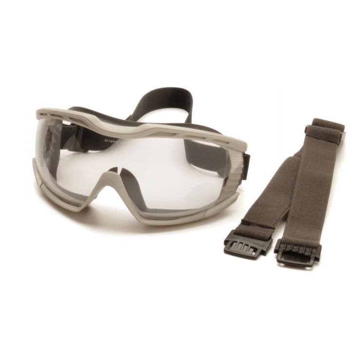 Clear H2X Anti-Fog Dual Lens Goggles - Pyramex - Durable Design