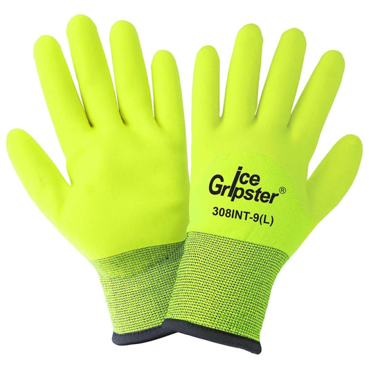 Yellow/Lime Insulated Gloves - Global Glove - High Visibility