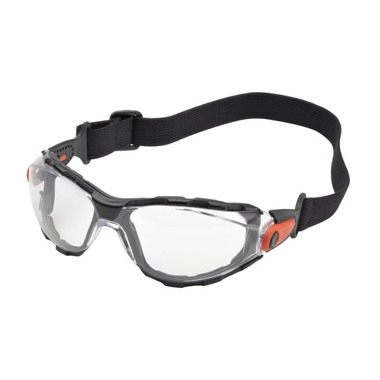 Clear Anti-Fog Lens Goggles - Elvex - Elastic Strap
