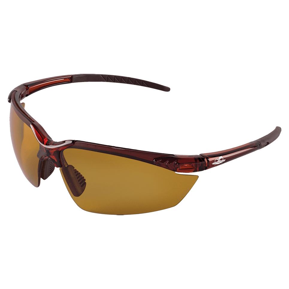 Brown Lens Glasses - Bullhead Safety - Camo Frame