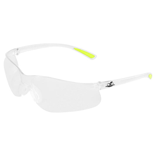 Clear Anti-Fog Lens Glasses - Bullhead Safety - Vented Frame