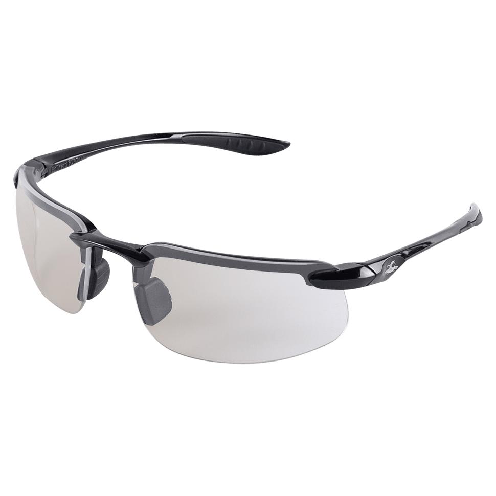 Silver Mirror Lens Glasses - Bullhead Safety - Stylish Fit