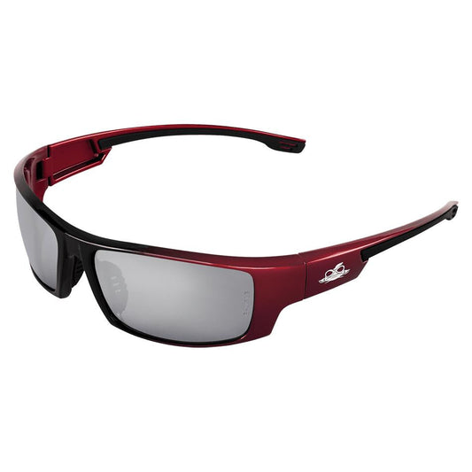 Silver Mirror Lens Glasses - Bullhead Safety - Stylish Design