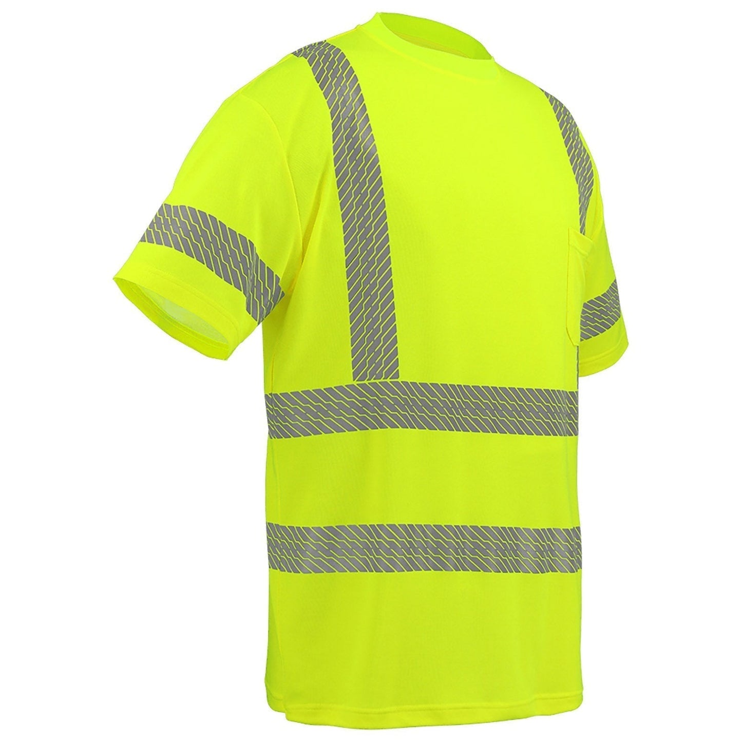Yellow/Lime Safety Shirt - Global Glove - Reflective Design