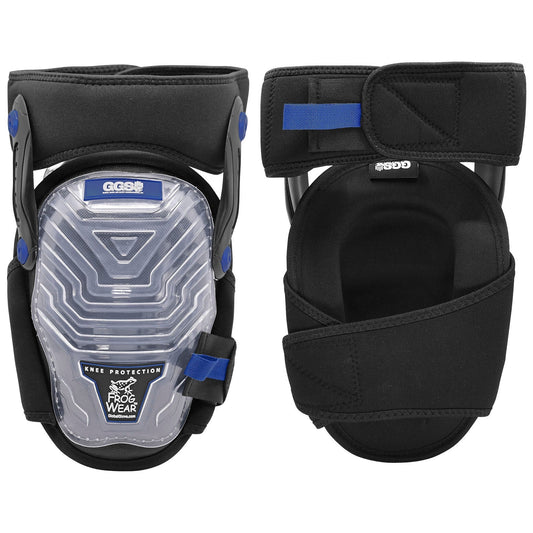Black Knee Pads - Global Glove - Gel-Lined Comfort
