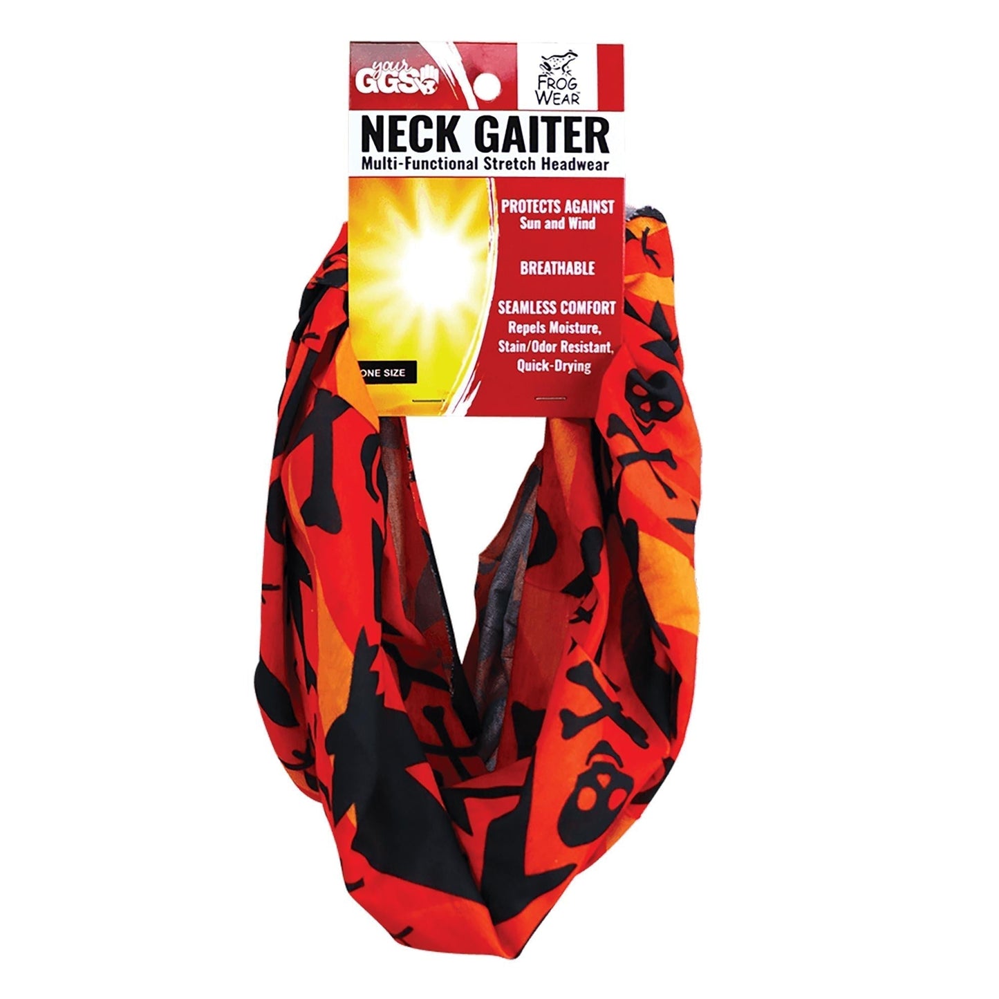 Mexican Flag Gaiters - Global Glove - Soft Microfiber