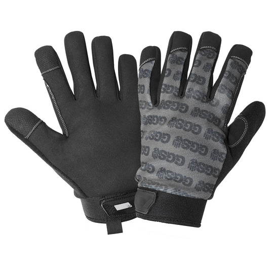 Gray Performance Gloves - Global Glove - Touch Screen
