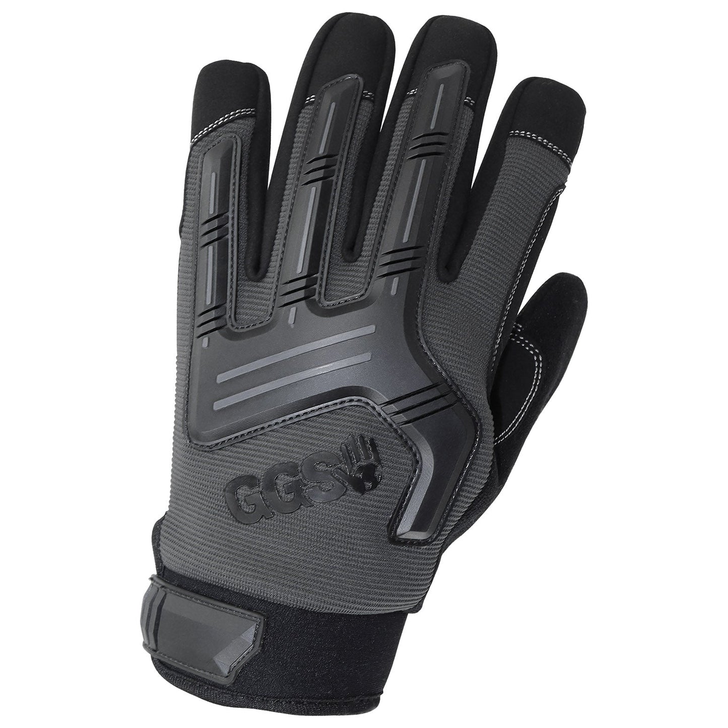 Gray Performance Gloves - Global Glove - Impact Protection