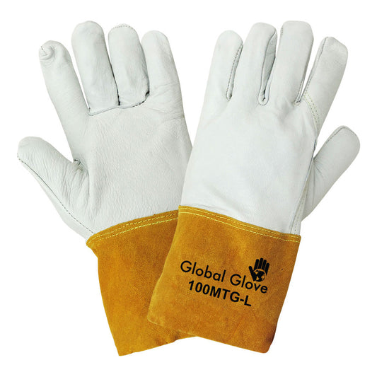 Tan Leather Gloves - Global Glove - Premium Goatskin