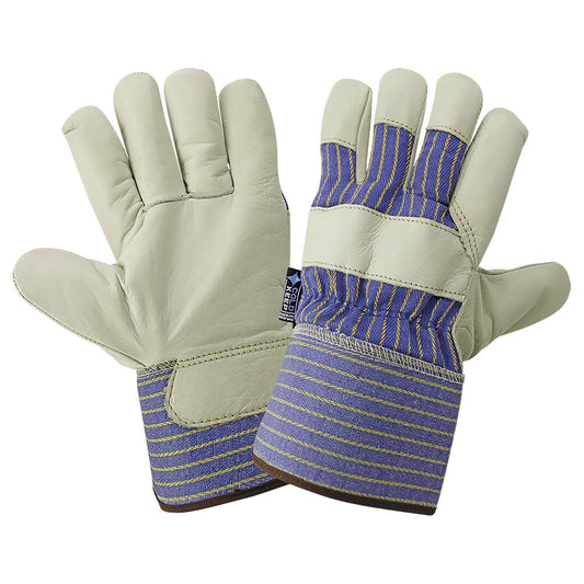 White Leather Gloves - Global Glove - Insulated Comfort