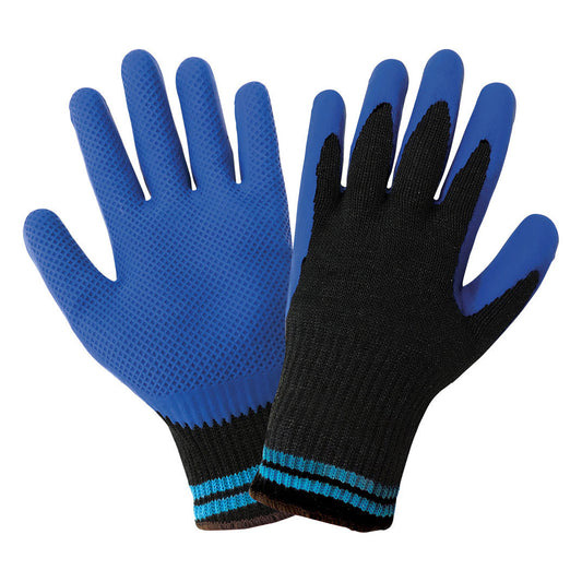 Black String Knit Gloves - Global Glove - Cut Resistant