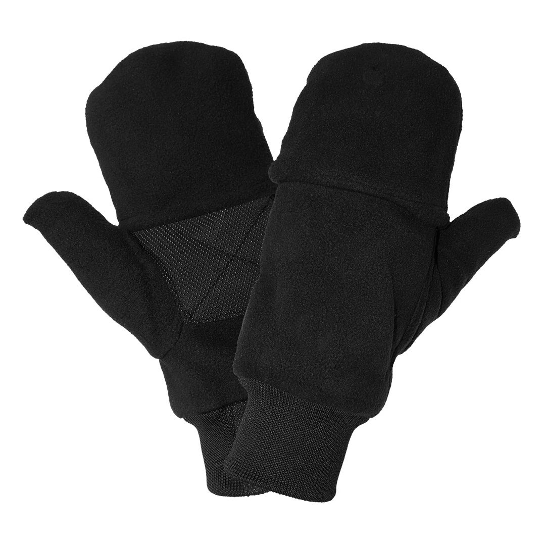 Black Insulated Gloves - Global Glove - Fleece Warmth