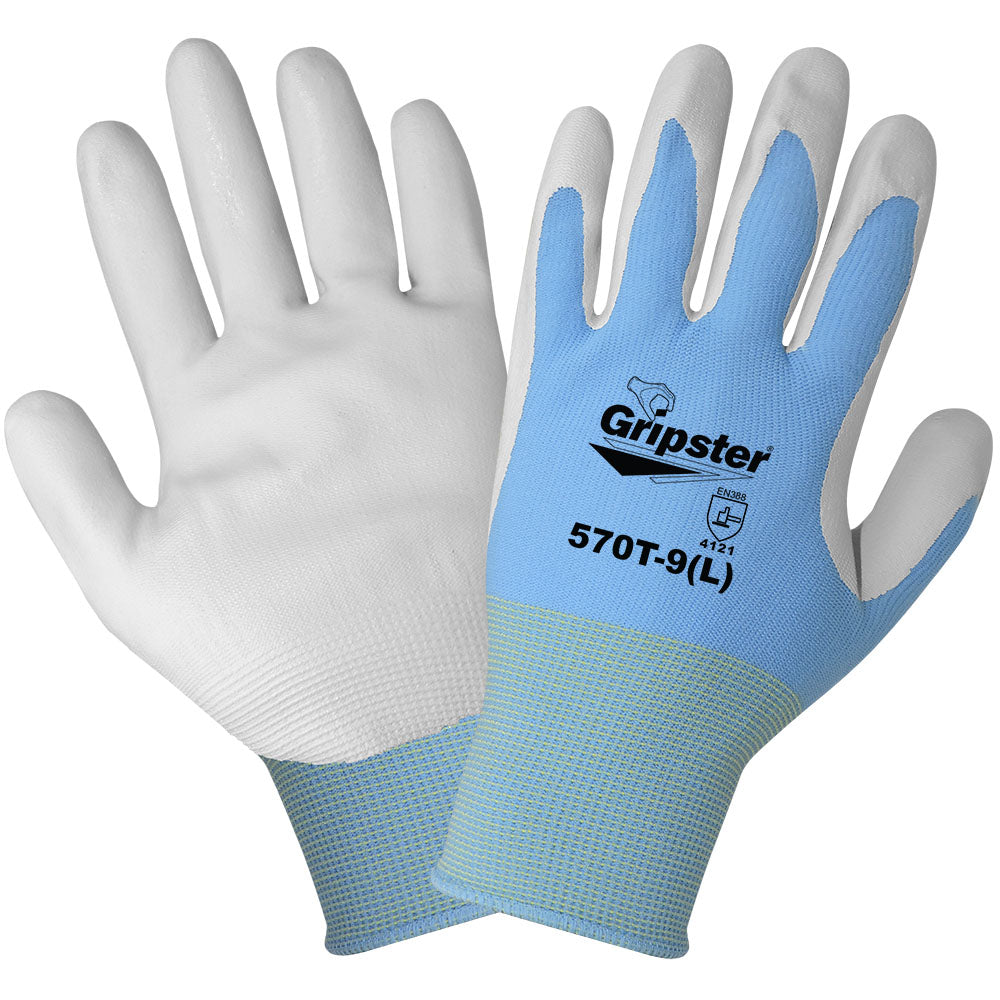 String Knit Gloves - Global Glove - Nitrile Coated