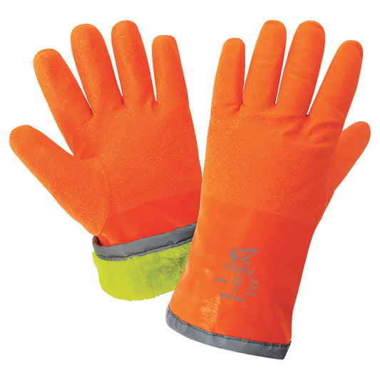 Orange Rubber Gloves - Global Glove - Nitrile Insulated