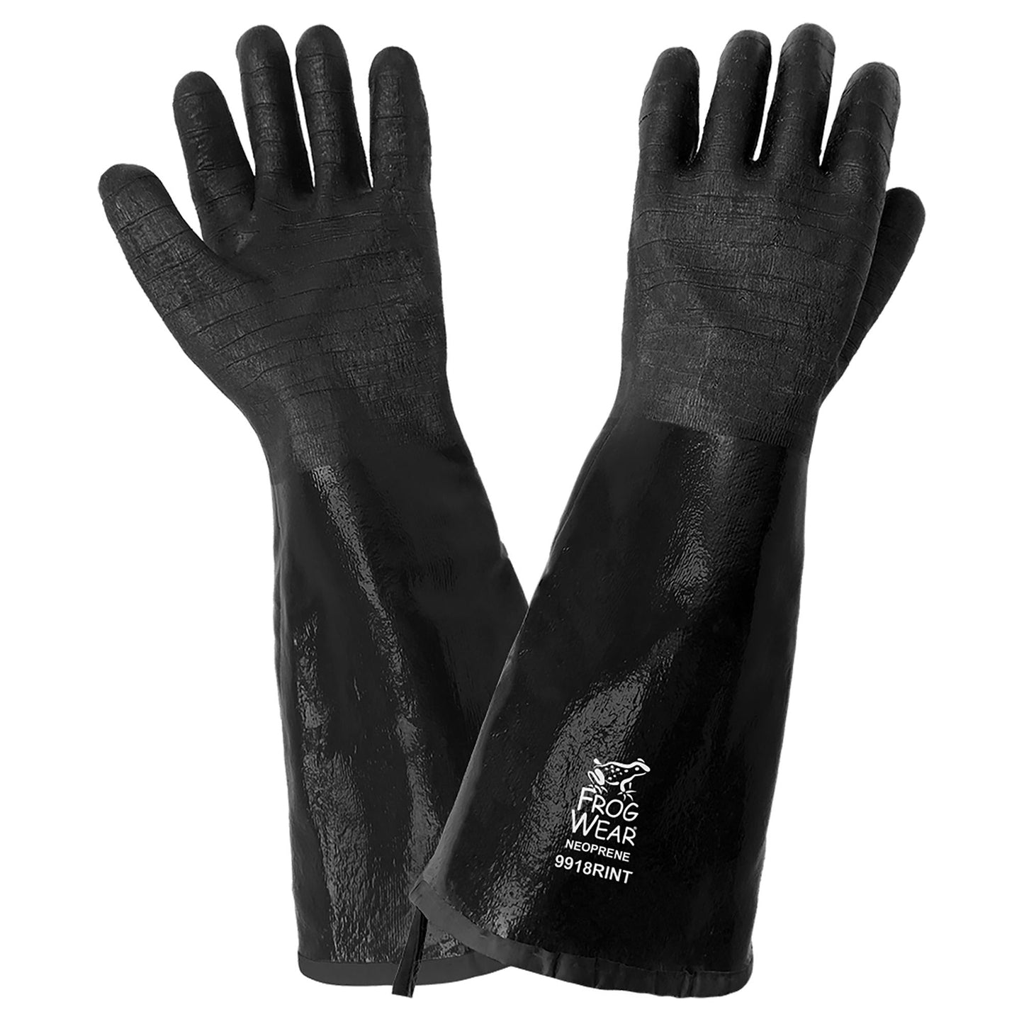 Black Rubber Gloves - Global Glove - Insulated Neoprene