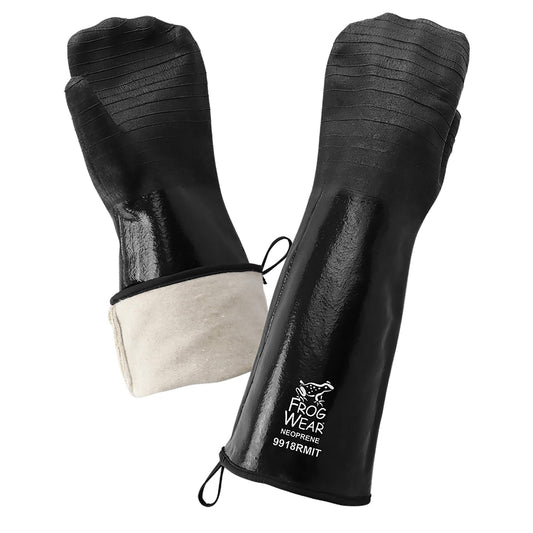 Black Rubber Gloves - Global Glove - Heat Resistant