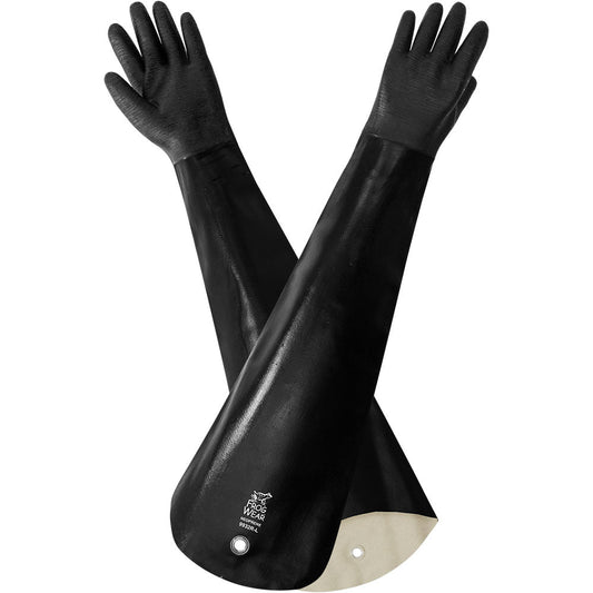 Black Rubber Gloves - Global Glove - Chemical Resistant